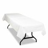 Tablemate Poly Tissue Table Cover, 54x108, White, PK6 TBLPT549-WH